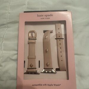 Kate Spade New York blush double wrap leather band for Apple Watch 38/40 mm